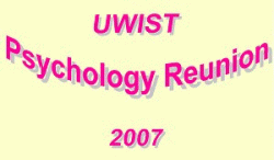 UWIST Psychology Reunion 2007