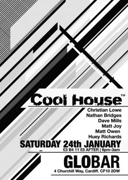Relatives Present Cool House Residents party @ Glo, Cardiff. Saturday 24th January