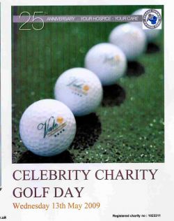 Celebrity Charity GOLF DAY (in support of George Thomas Hospice)