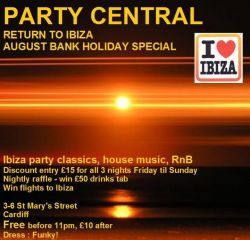 Ibiza Weekender Bank Holiday August 2009!
