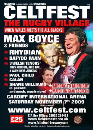 Celtfest Rugby Village - Wales v New Zealand