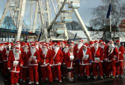 British Heart Foundation - Cardiff Santa Jog