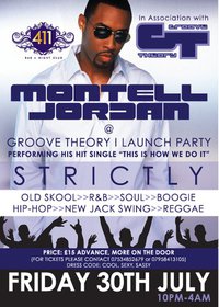 US R&B SUPERSTAR MONTELL JORDAN LIVE @ 411
