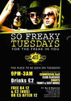 SO FREAKY @ 411 bar & Nightclub
