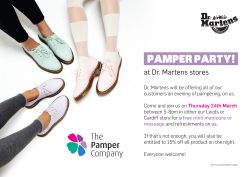 Dr. Martens Exclusive Pamper Party