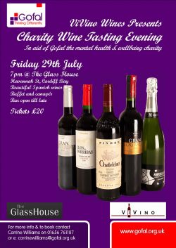 Gofal & ViVino Wines - Charity Wine Tasting