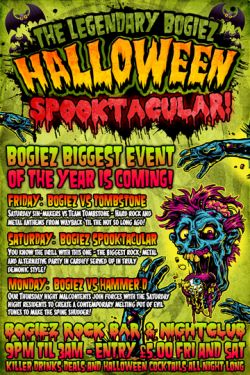 The Legendary Bogiez Halloween Spooktacular
