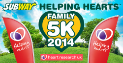 SUBWAY Helping Hearts  Family 5K Cardiff